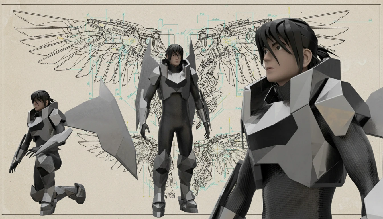 3d character modeling and animation
